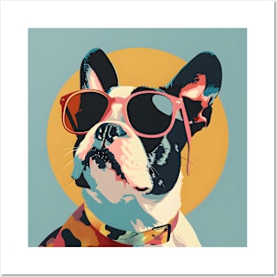 Boston Terrier in 80's Posters and Art